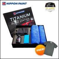 เคลือบเเก้วเเท้จากญี่ปุ่นสูตร SIO2 Nippon Titanium Glass Coating 30ml แถมฟรี เสื้อยืด Naxpro