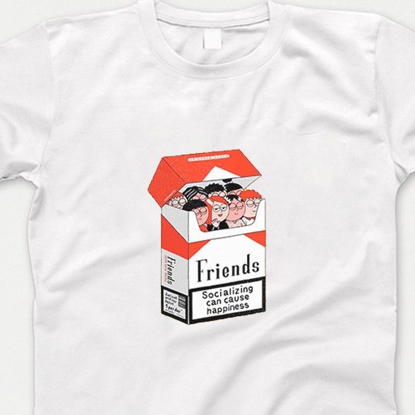 ช้อปเสื้อออนไลน์-เสื้อยืดลาย-แนวสตรีท-วินเทจ-ลาย-friend