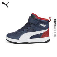 PUMA KIDS - รองเท้าผ้าใบเด็ก Rebound Rugged V สีฟ้า - FTW - 38824403