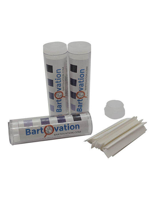 Bartovation Three Pack Restaurant Sanitizer Chlorine Test Paper, 10200