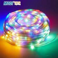 MODI ไฟตกแต่งห้องUSB 5M/50LED 10M/100LED บลูทูธ รีโมทคอนโทรล คริสต์มาส ปีใหม่ ปาร์ตี้ ไฟประดับ กระพริบ เทศกาลต่าง ๆ