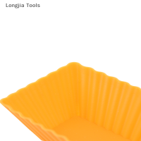 Longjia Tools แม่พิมพ์เค้กเจลลี่แบบใช้ซ้ำได้แม่พิมพ์ทำคัพเค้กเครื่องมือทำขนมในครัว