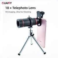 Universal 18X HD Mobile Phone Lens Camera Macro Telephoto Super Wide Angle Tripod Telescope Zoom Portable Accessories Smartphone