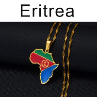 [Anniyo Hip-Hop Africa map] pendan necklace Jewelry Eritrea, แกมเบีย, กินี, คองโก, ตูนิเซีย, เบนิน, ลิเบีย, นามิเบีย, ชาด, บอตสวานา,