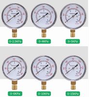 YE-60ไดอะแฟรมเครื่องวัดความดันเครื่องวัดน้ำคอลัมน์พื้นผิวเครื่องวัดความดันไมโคร5KPA 10KPA 15KPa 20KPa 30KPa เครื่องวัดก๊าซ