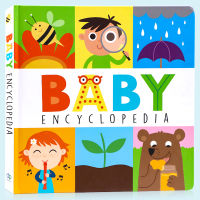 Baby encyclopedia babys Encyclopedia English original picture book hardcover cardboard picture book 0-1-2-3-4-year-old infants and children early teach enlightenment cognitive words and learn Popular Science Encyclopedia books