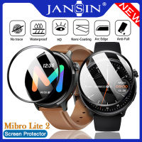 ฟิล์ม Mibro Watch Lite 2 ฝาครอบแบบบางเฉียบ 3D ป้องกันหน้าจอที่ชัดเจนสำหรับ Xiaomi Mibro นาฬิกา Lite2 สมาร์ทวอทช์ ฟิล์มป้องกัน