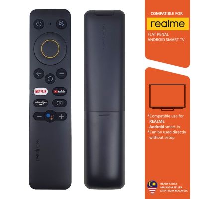 Original Realme Android Smart Assistant Voice Function LED Remote Control YouTube Netflix Prime Video