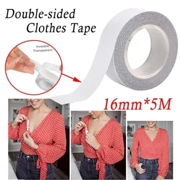 Bra Tape, Magic Double Sided Invisible Stickers Tape One-Off Body Clothing  Bra Strip Clothing tape