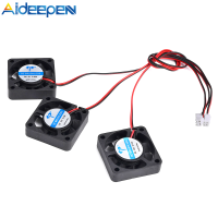 Aideepen DC4010 40มม. พัดลมระบายความร้อนที่เงียบสงบการควบคุมความเร็วตัวแปรเงียบโดย5V ถึง12V อินพุตสองบรรทัดน้ำมันชุบแบริ่งสำหรับกรณีคอมพิวเตอร์พีซี