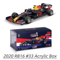 Bburago 1:43 2020 RedBell RB16โมเดลรถสูตร F1รถ Mainan Mobil Balap หล่อตายแบบคงที่