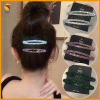 JEPR 6PCS โลหะผสมอัลลอยด์ คลิปผม rhinestone อุปกรณ์เสริมผม คลิปด้านข้าง ของใหม่ กิ๊บหนีบผมผู้หญิง ผมเส้นผม