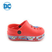 Shou Group Kids Superman EVA Clog Shoes Red Colour รองเท้าหัวโม่งไฟล่อนเด็ก ลายซูเปอร์แมน สีแดง