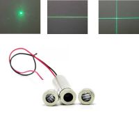 515nm 520nm Laser 10mw Adjustable Dot Line Cross Green Laser Module Diode 3V-5V 12x45mm