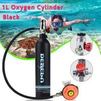 1L Oxygen Cylinder Air Tank Scuba Diving Equipment Underwater Breath Tank Set