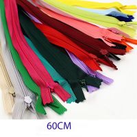 ♙✈✥ 60cm zipper teeth nylon invisible zipper 20pcs nylon 3 zipper applicable to garment or cushion 24colors choice