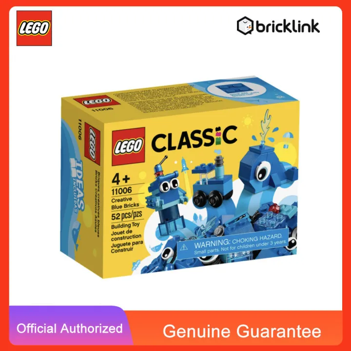 Lego creative blue discount bricks