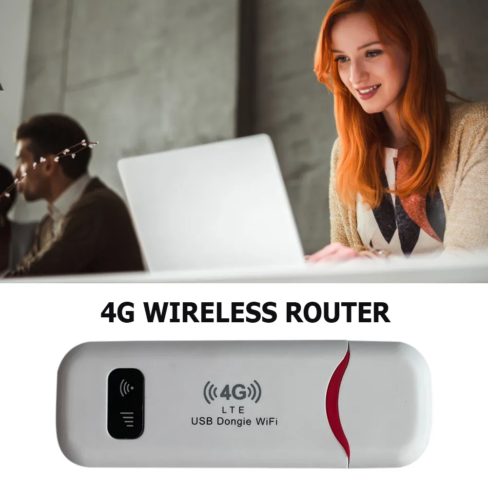 Wireless LTE WiFi Router 4G SIM Card 150Mbps USB Modem WiFi Dongle Hotspot  Dongle Mobile Broadband for Home Office 