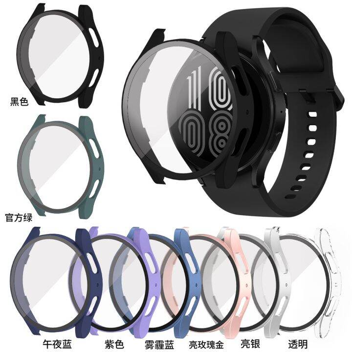 เคส-samsung-galaxy-watch-5-watch-4-40mm-44mm-เคสpc-ฟิล์มกระจก-กรอบกันรอย-ซัมซุง-galaxy-watch-5-4-พร้อมส่ง