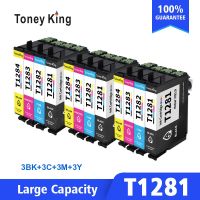 【✒】 Thinkerz T1283 T1282หมึกสำหรับ Epson T1281 3ชุดสำหรับ Epson Stylus SX 125 130 230 435W 445W BX305F เครื่องพิมพ์ BX305FW