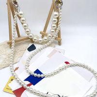 2-layer Pearl Purse Chain Bag Handbag Chain Shoulder Cross Body Bags Strap DIY Replacement Handbags Phone Chain Hanging Chain