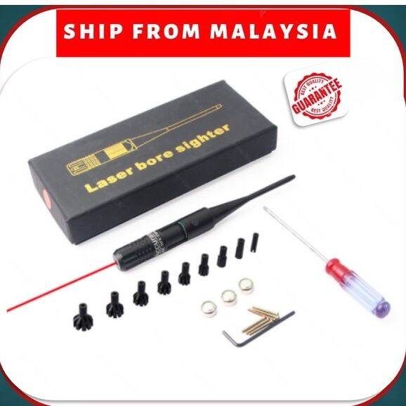 Red Dot Laser Light Bore Sighter 0.220.50 diameter Collimator Bore