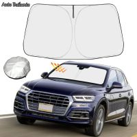 【LZ】 Car Windshield Sun Shade Cover Sunshade Visor For Audi Q5 2018 2019 2020 2021 2022 2023 Accessories