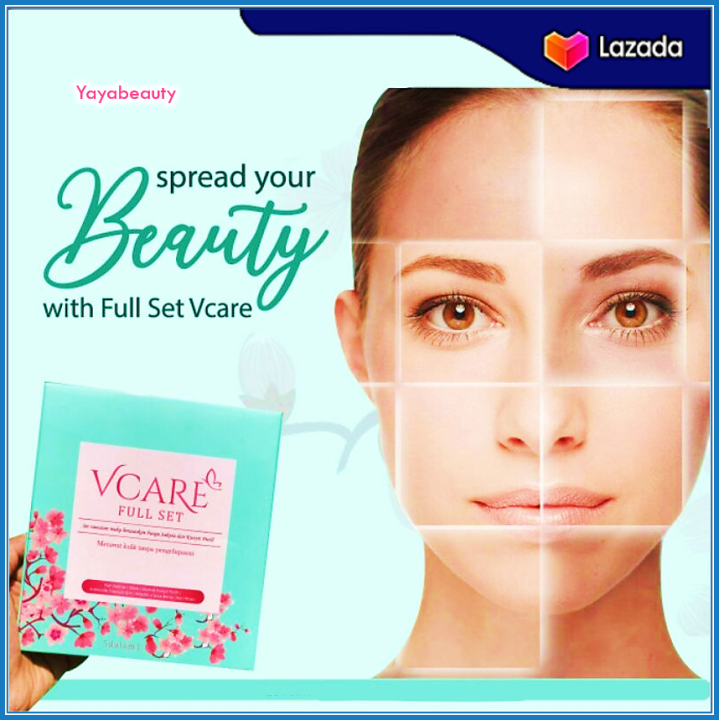 V CARE EXCLUSIVE SKINCARE SET 5 IN 1 PRODUK DARI VCARE ORIGINAL Lazada