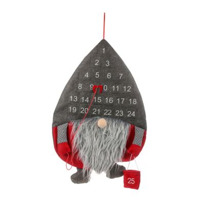 New Christmas Decorations Nordic Style Forest Old Man Calendar Rudolph Countdown Calendar Creative Calendar