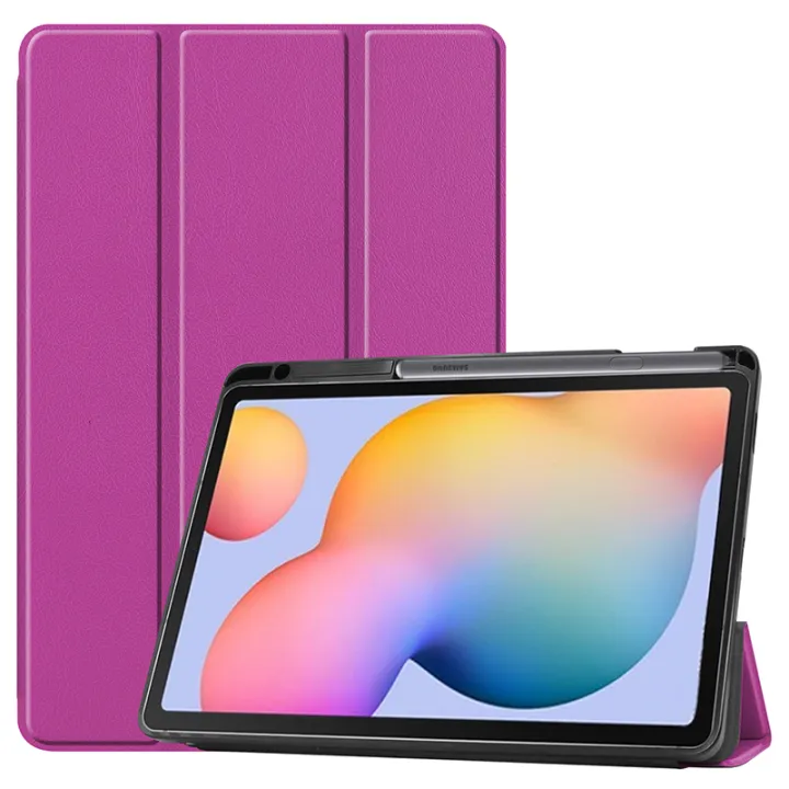 Soft case for Samsung Galaxy Tab S6 Lite cute cover with pencil slot s6lite  2022 