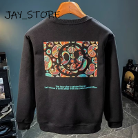 JAY_STORE  เสื้อสเวตเตอร์  เสื้อกันหนาวมีฮู้ด เสื้อกันหนาว เสื้อแขนยาวชาย เสื้อกันหนาว ผ ช เสื้อฮู้ด เสื้อฮู้ดชาย 2023ใหม่ MWY2390L01 37Z230915