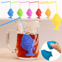 Spice Silicone Fish Tea Hot Diffuser Infuser Herbal Strainer