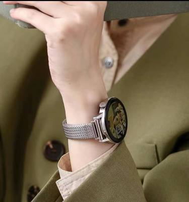 สายรัดสำหรับนาฬิกา Samsung Galaxy สาย S3เกียร์22มม. สำหรับ Galaxy Watch4 5 40/44มม. 20 Huawei GT 2 3