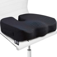 Cushion slow rebound memory cotton Seat Cushion for Office Chair Memory Foam Non-Slip Desk Chair Pain Relief Butt Pillow