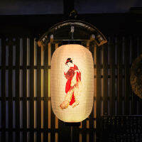 10 inch Customized Chinse Style Character Spray Paint Lantern for Hanging