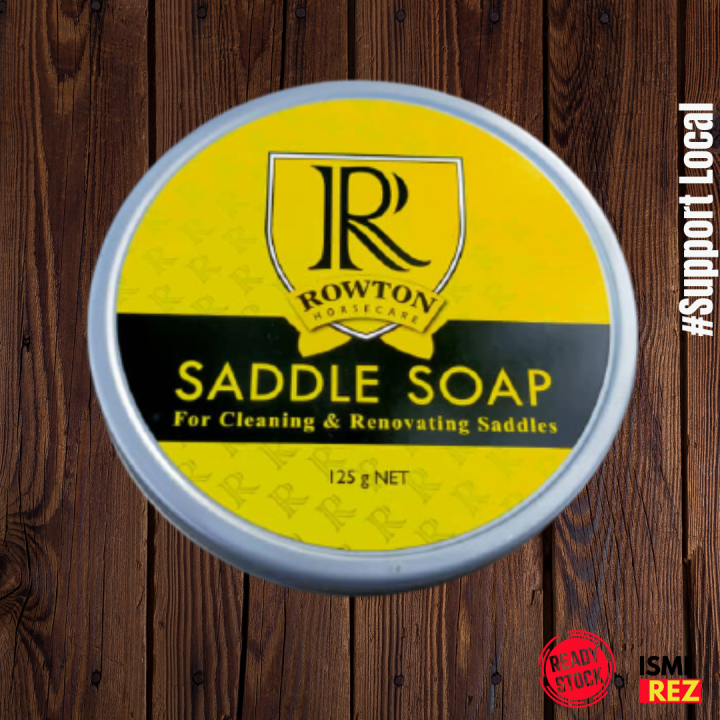 125g Rowton Saddle Soap Leather Cleaner Conditioner & Moisturizer Lazada