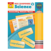 Evan moor skill sharpeners Science grade 3 primary school third grade science subject workbook California primary school auxiliary skills pencil sharpener series English original imported