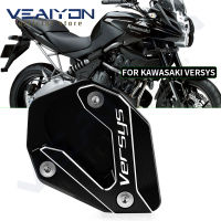 รถจักรยานยนต์ขาตั้งแผ่น Kickstand ขยาย Extension Pad สำหรับ Kawasaki Versys Versys1000 VersysX 1000 2018 2019 2020 2021 2022