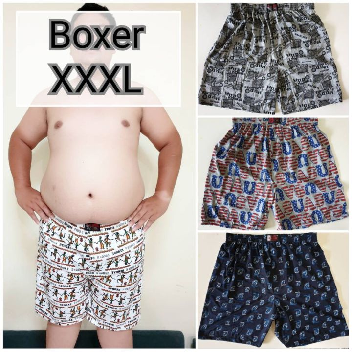 miinshop-เสื้อผู้ชาย-เสื้อผ้าผู้ชายเท่ๆ-boxer-xxxl-บ๊อกเซอร์คละลาย-สำหรับคนอ้วน-ผ้าเนื้อดี-เสื้อผู้ชายสไตร์เกาหลี