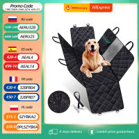 Dog Car Seat Cover Back Seat Mat Cushion Waterproof Carrier Hammock Protector With Nonslip Backing Zipper Pocket For s Travel