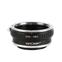 ตัวแปลงเลนส์เลนส์แนวคิด Kf พร้อมขาตั้งสำหรับเลนส์ Eos Ef/EF S ไปยังตัวกล้อง Nex/dslr