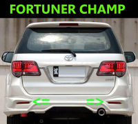 (ส่งฟรี) ทับทิมท้าย Fortuner 2011 2012 2013 2014 Fortuner Champ (มีไฟหรี่-ไฟเบรค)