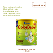 Sữa Colosbaby IQ Gold DHA 1+ 800g