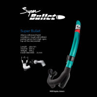 ท่อหายใจผิวน้ำ GULL SUPER BULLET SNORKEL