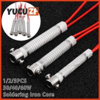 YUCUZF SHOP 1/2/5pcs คุณภาพสูง 220V 30W40W60W อุปกรณ์เสริมสำหรับงานโลหะ แกนหัวแร้ง อุปกรณ์เชื่อม การเปลี่ยนองค์ประกอบความร้อน เครื่องมือเชื่อม