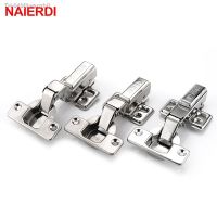 ✇ NAIERDI S Series 304 Stainless Steel Hydraulic Hinge Pure Copper Damper Buffer Cabinet Hinges Cupboard Door Hinges Soft Close