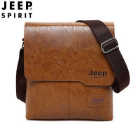 JEEP SPIRIT ผู้ชายกระเป๋าหนังผู้ชายกระเป๋าสะพาย,กระเป๋าผู้ชายทรงคนส่งเอกสารธุรกิจกระเป๋าลำลอง