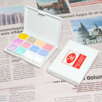 Russia Imported White Night Master Artist-Level Watercolor Paint Set Sub-package 24 Macarons Colors Acuarelas Art Supplies