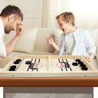 Wooden Chess Duel Catapult Chess Parent-Child Interactive Interactive Chess Board Game Desktop Hockey Toys Christmas Present