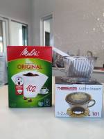 Melitta ชุดชงกาแฟ +กระดาษกรองกาแฟ 1 Set (สีใส)